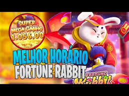 melhor horario para jogar o fortune rabbit